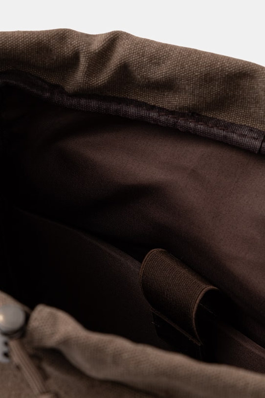 Plecak męski z bawełną RS26-TPM900 brązowy