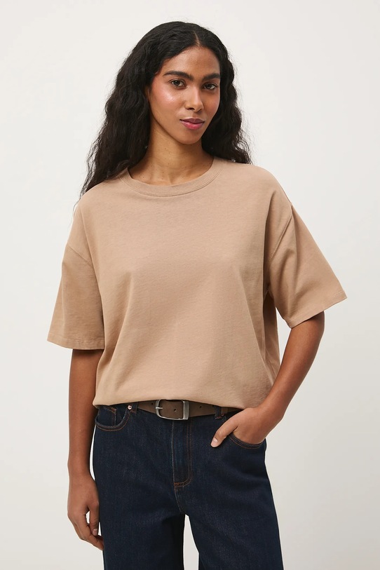 Medicine t-shirt bawełna beżowy RS26-TSD020