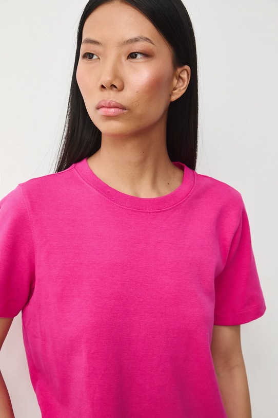Medicine t-shirt bawełniany różowy RS26-TSD030