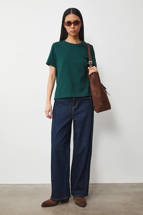 Medicine t-shirt bawełniany RS26-TSD030 zielony RS26