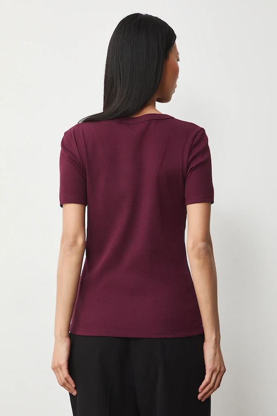 Odzież Medicine t-shirt RS26-TSD031 bordowy