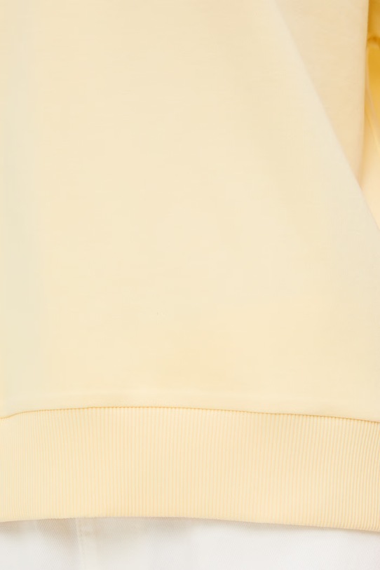 Bavlnené tričko dámske interlock bez vzoru RS26-TSD040 žltá