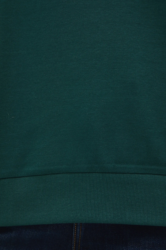 Bavlněné tričko dámské interlock bez vzoru RS26-TSD040 zelená