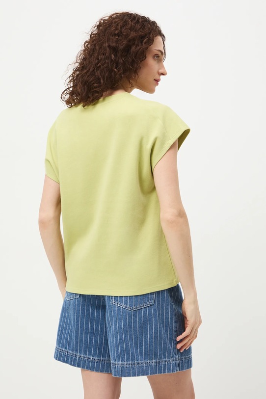 Oblečení Bavlněné tričko dámské interlock bez vzoru RS26-TSD041 zelená