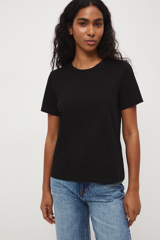 Medicine t-shirt damski bawełniany RS26-TSD050 czarny RS26