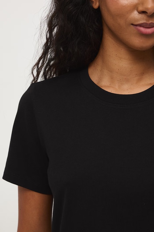 Medicine t-shirt damski bawełniany RS26-TSD050 czarny