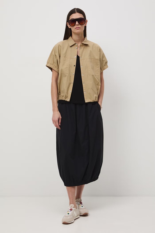 T-shirt damski bawełniany RS26-TSD052 czarny RS26