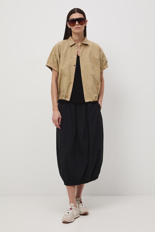 T-shirt damski bawełniany RS26-TSD052 czarny RS26