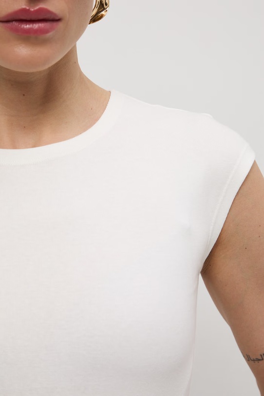 Medicine t-shirt damski RS26-TSD053 beżowy