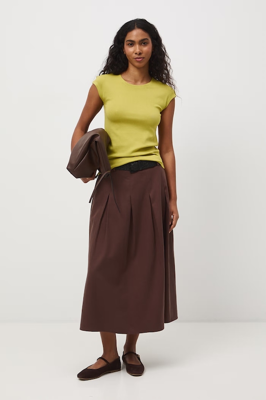 T-shirt damski RS26-TSD053 zielony RS26