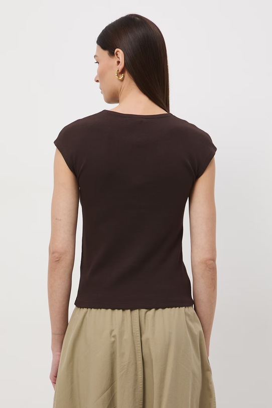 Odzież Medicine t-shirt damski RS26-TSD053 brązowy