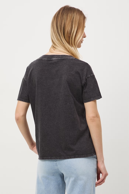 Odzież Medicine t-shirt oversize damski bawełniany RS26-TSD060 szary