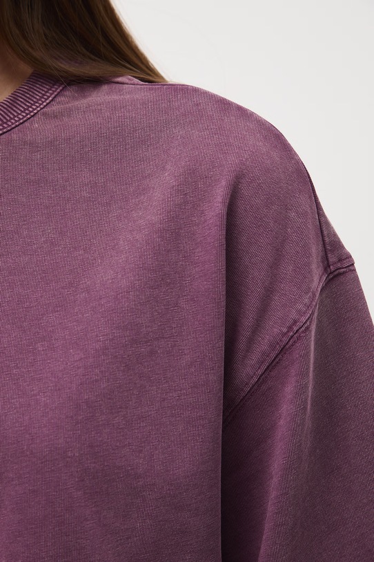 Medicine t-shirt damski bawełniany RS26-TSD063 fioletowy