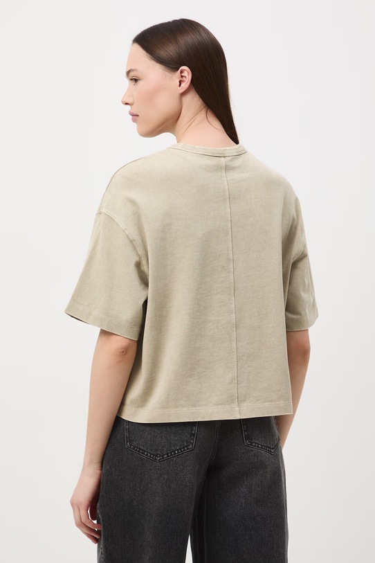 Odzież Medicine t-shirt damski bawełniany RS26-TSD063 zielony