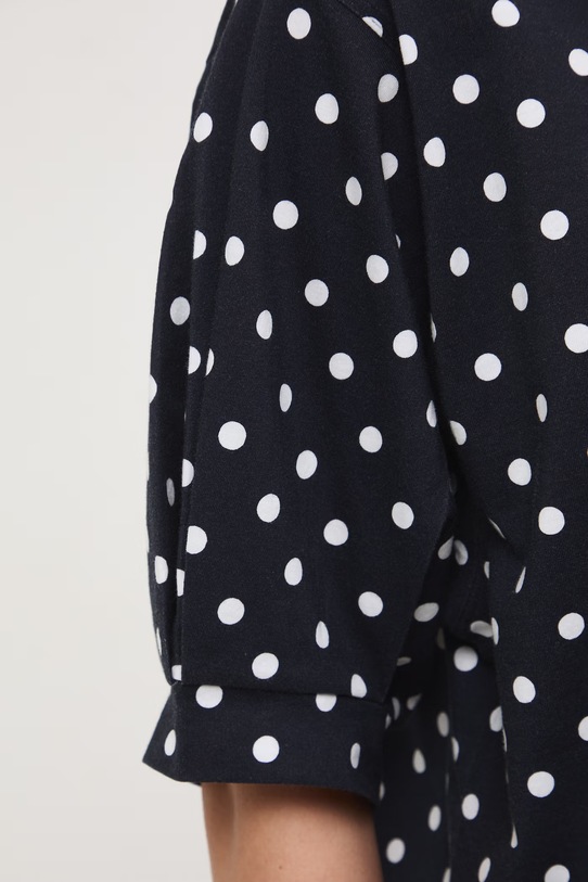 T-shirt damski bawełniany RS26-TSD071 czarny