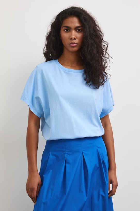 Medicine t-shirt női pamut kék RS26-TSD080