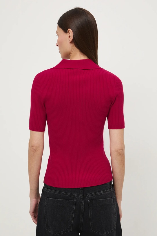 Oblečení Tričko dámské s límečkem RS26-TSD200 červená