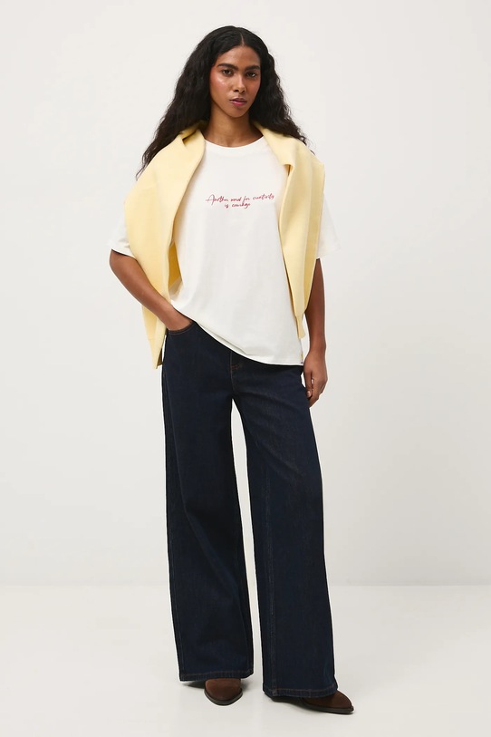 Medicine t-shirt bawełniany RS26-TSD250 beżowy RS26