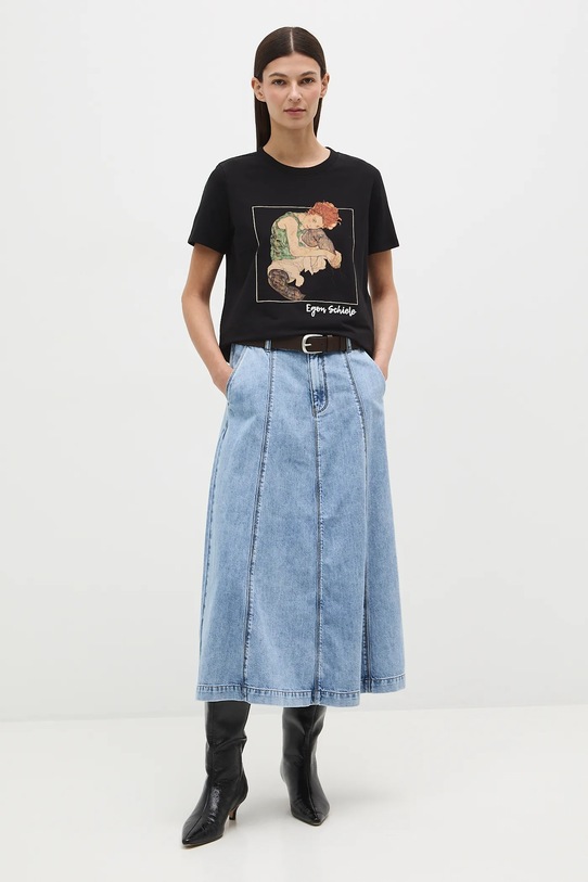 Odzież Medicine t-shirt RS26-TSD264 czarny