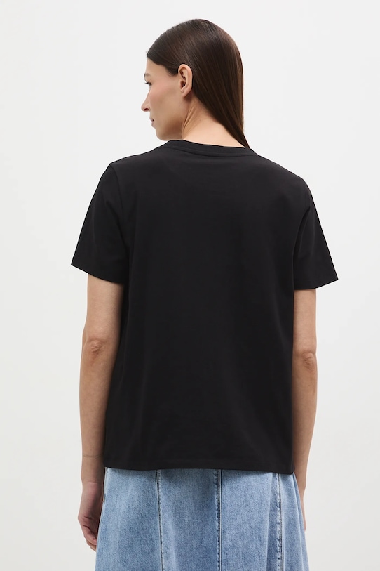 T-shirt damski z kolekcji Eviva L'arte czarny RS26-TSD264