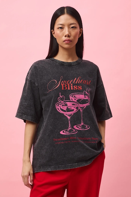 Medicine t-shirt bawełniany RS26-TSD280 szary RS26