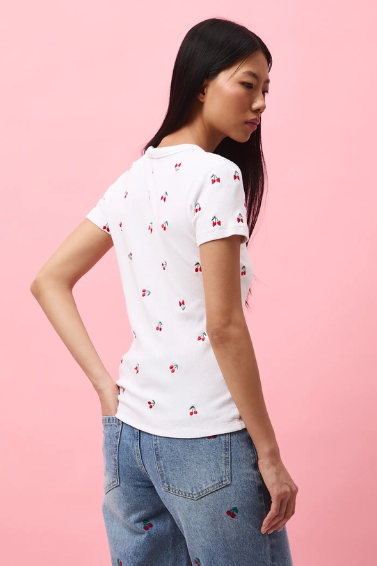 Odzież Medicine t-shirt RS26-TSD281 biały