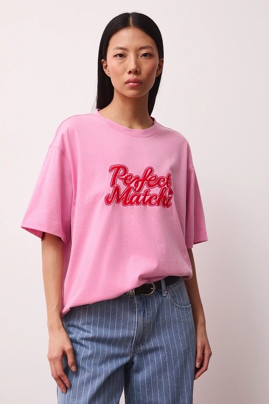 Medicine t-shirt in cotone RS26-TSD283 rosa RS26