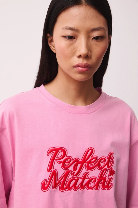 Medicine t-shirt in cotone rosa RS26-TSD283