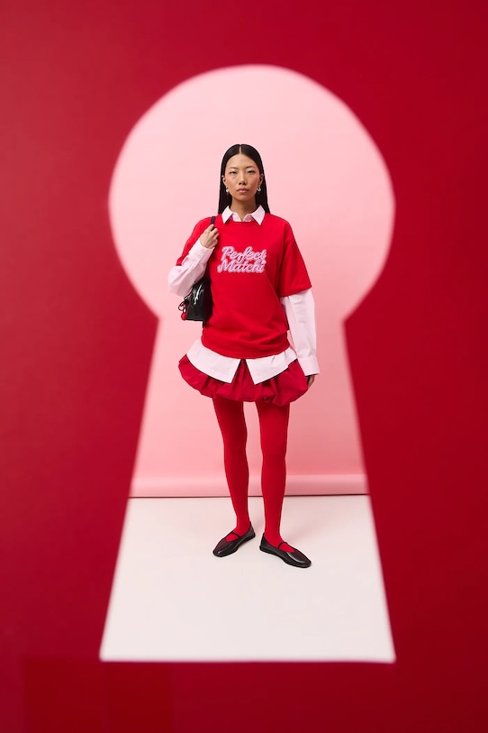 Medicine t-shirt bawełniany RS26-TSD283 czerwony RS26