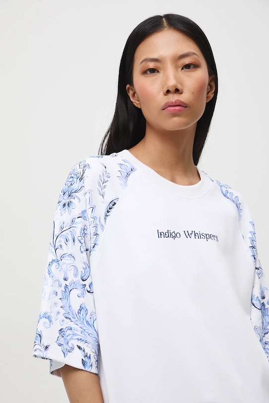 Medicine t-shirt bawełniany nadruk biały RS26-TSD301