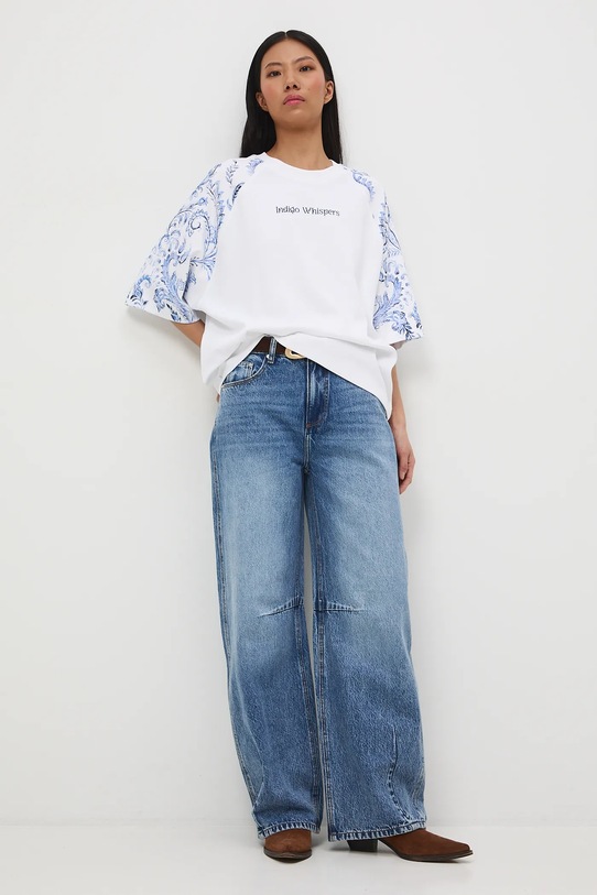 Medicine t-shirt bawełniany RS26-TSD301 biały RS26