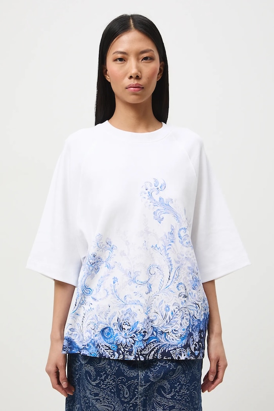 Medicine t-shirt bawełniany RS26-TSD301 biały RS26