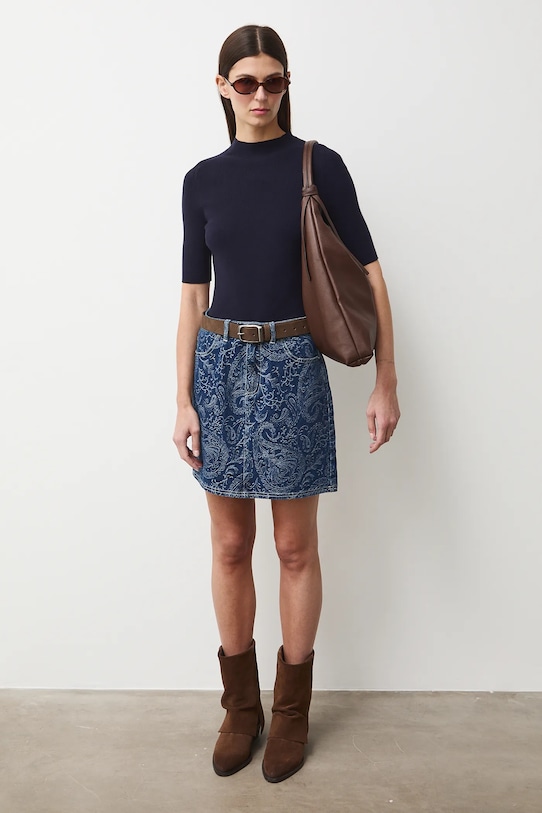 Medicine t-shirt pozostałe granatowy RS26-TSD306