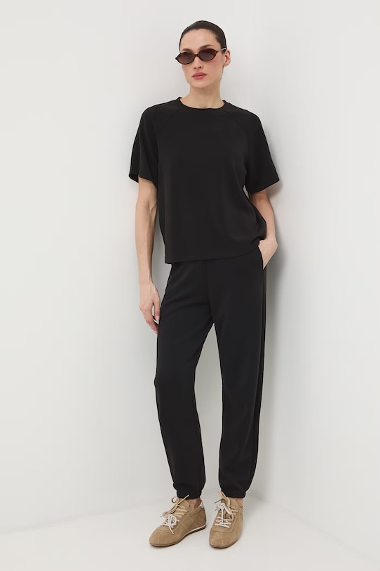 Tričko dámské hladký povrch, s modalem RS26-TSD402 černá RS26