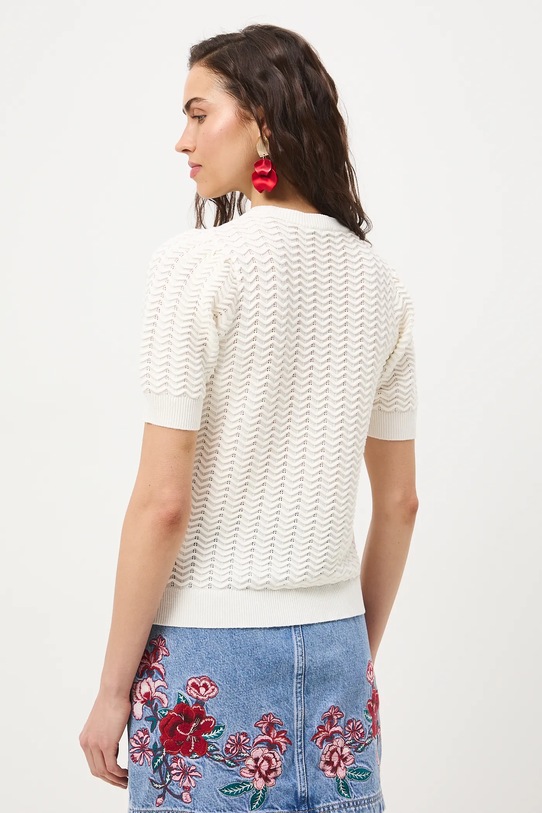 Oblečení Tričko dámské se strukturovanou viskózou RS26-TSD403 béžová