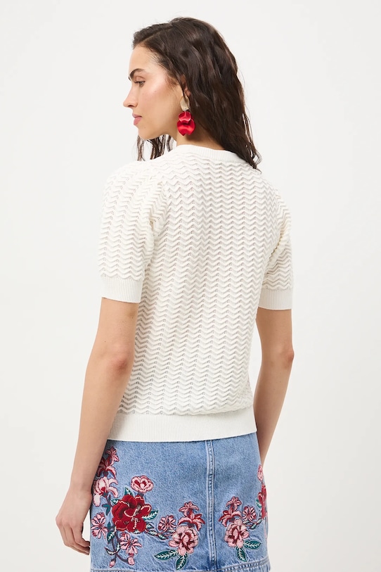 Oblečení Tričko dámské se strukturovanou viskózou RS26-TSD403 béžová