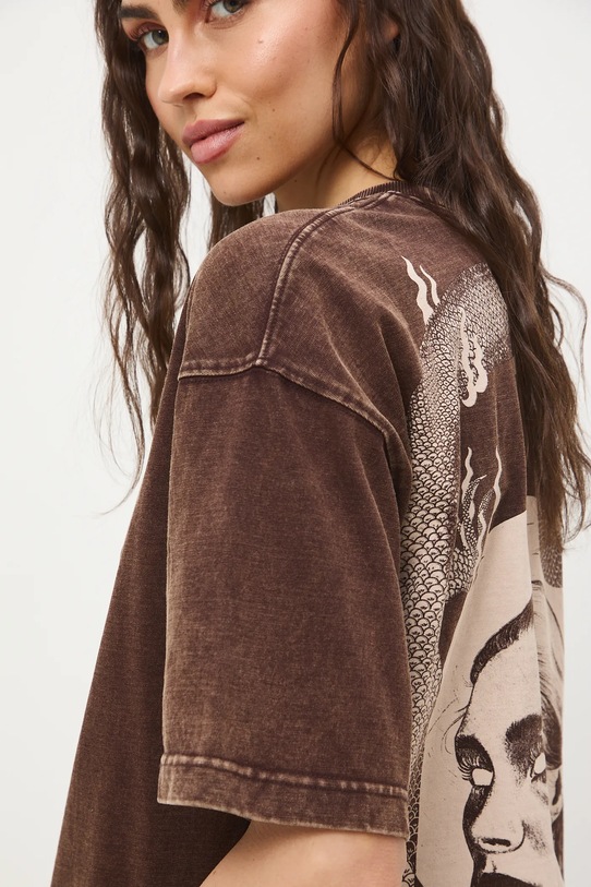 Medicine t-shirt oversize damski bawełniany RS26-TSD450