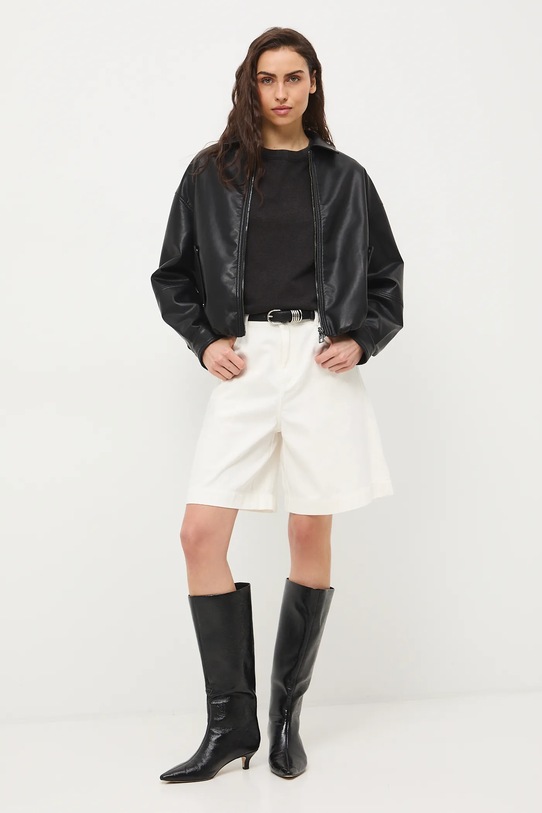 Odzież Medicine t-shirt oversize damski bawełniany RS26-TSD451 szary