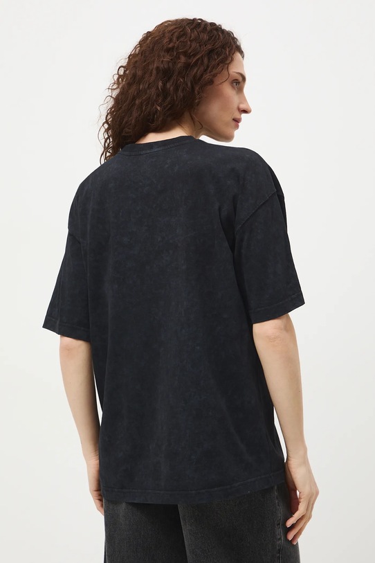 Medicine t-shirt oversize damski bawełniany szary RS26-TSD458