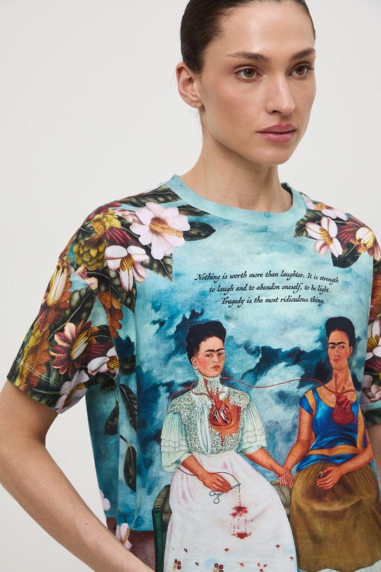 Medicine t-shirt bawełniany RS26-TSD483 multicolor RS26