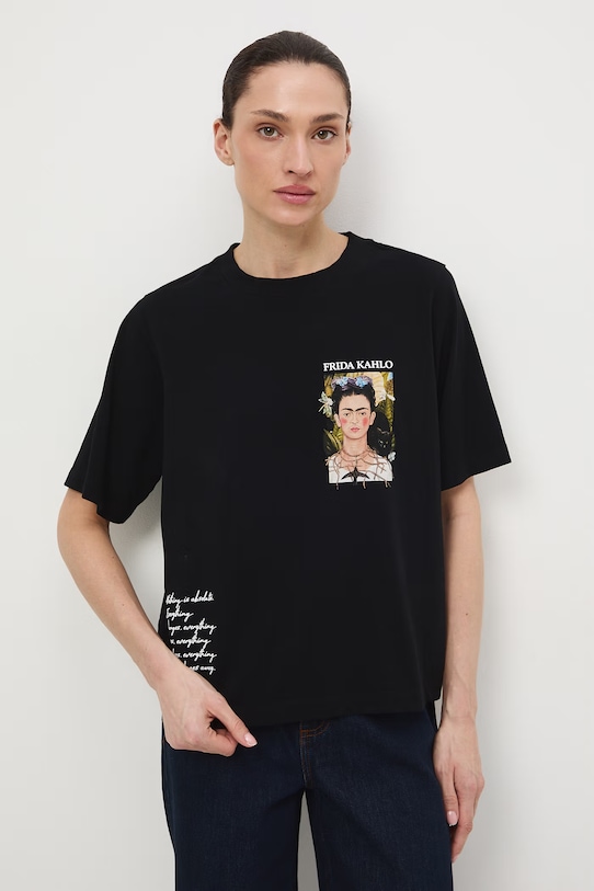 Odzież Medicine t-shirt RS26-TSD484 czarny