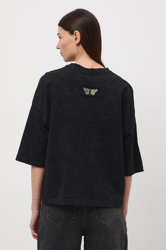 Odzież Medicine t-shirt oversize damski bawełniany RS26-TSD502 szary