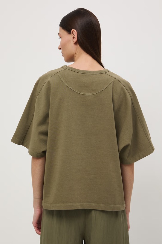 Odzież Medicine t-shirt damski bawełniany RS26-TSD503 zielony