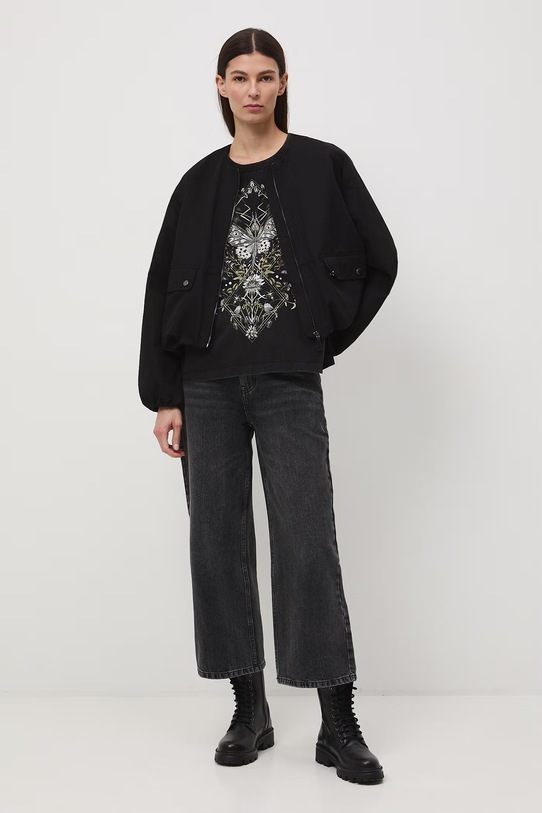 Medicine t-shirt damski bawełniany RS26-TSD503 szary RS26