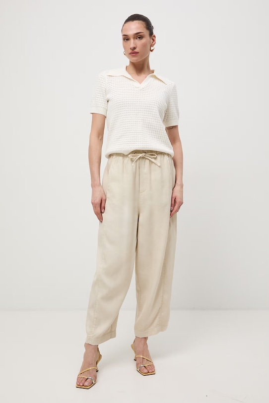 Medicine t-shirt damski bawełniany RS26-TSD509 beżowy RS26