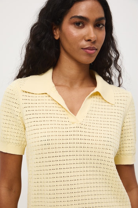 Medicine t-shirt damski bawełniany żółty RS26-TSD509