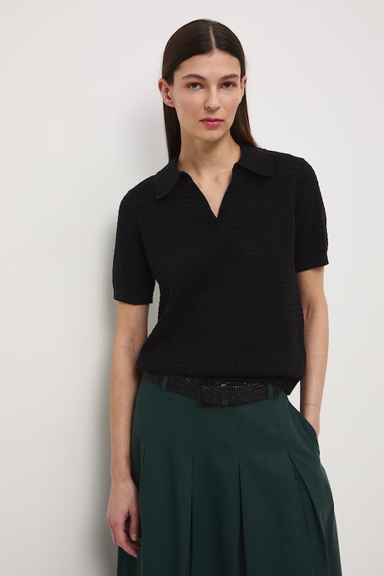 Medicine t-shirt damski bawełniany RS26-TSD509 czarny RS26