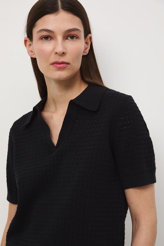 Medicine t-shirt damski bawełniany czarny RS26-TSD509