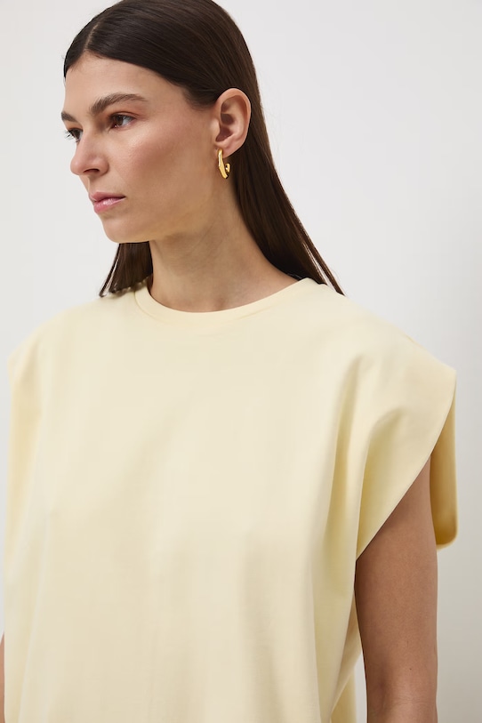 Medicine t-shirt damski żółty RS26-TSD511