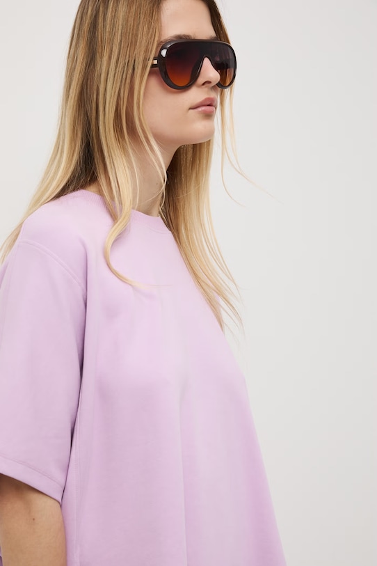 Medicine t-shirt damski RS26-TSD603 fioletowy